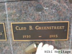 Cleo B. Greenstreet