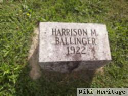 Harrison M Ballinger