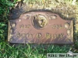 Betty D Pelley