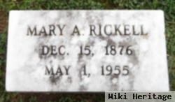 Mary A Richter Rickell