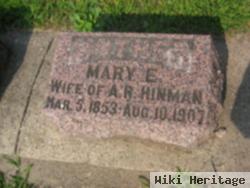 Mary E Hinman