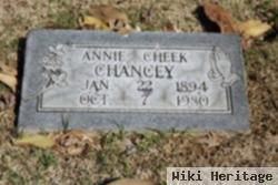 Annie Cheek Chancey