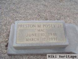 Preston Mcmillan "mac" Posey, Jr
