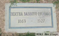 Bertha Babbitt Lydeard