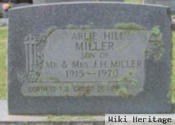 Arlie Hill Miller