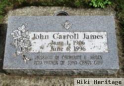 John Carroll James