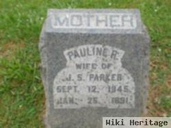 Pauline "lina" Ruff Parker