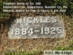 Nickles "nicholas" Manges