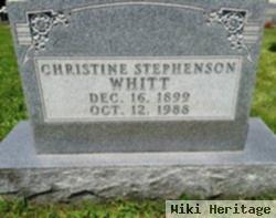 Christine Stephenson Whitt