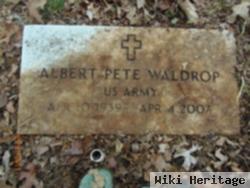 Albert Pete Waldrop