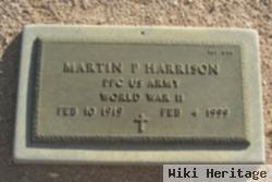 Martin P Harrison