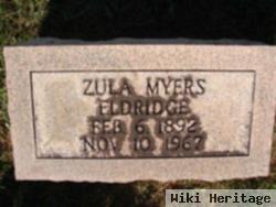 Zula Myers Eldridge