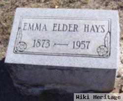 Emma Elder Hays