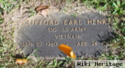 Clifford Earl Henry