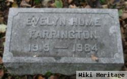 Evelyn Hume Farrington