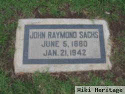 John Raymond Sachs