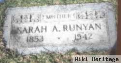 Sarah A Runyan