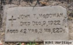 John T. Mcgowan