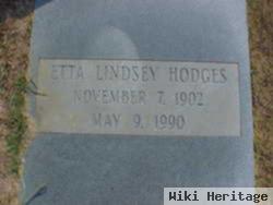 Etta Belle Lindsey Hodges