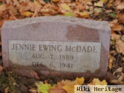 Jennie Ewing Mcdade