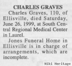 Charles Edward "ed" Graves