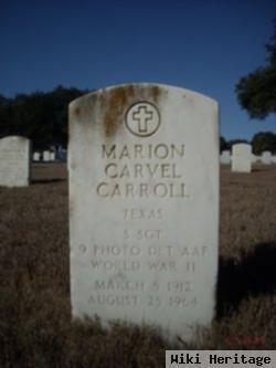 Ssgt Marion Carvel Carroll