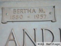 Bertha M. Anderson