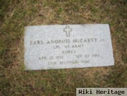 Earl Andruss Mccarty, Jr