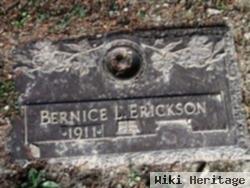 Bernice L Erickson