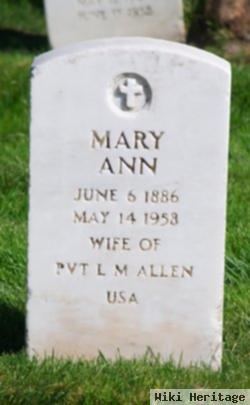 Mary Ann Sauerhage Allen