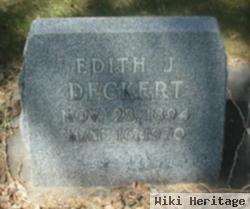 Edith J. Weir Deckert