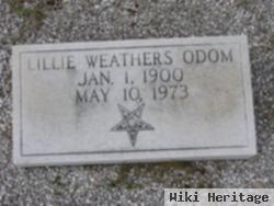 Lillie Weathers Odom