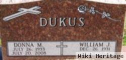 William J Dukus