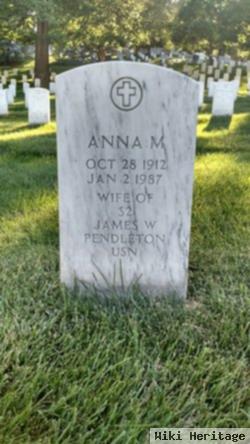 Anna M Pendleton