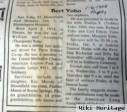 Bert Yoho