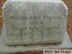 Martha Allen Edgerton