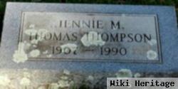 Jennie M. Thomas Thompson