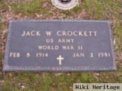 Jack W Crockett