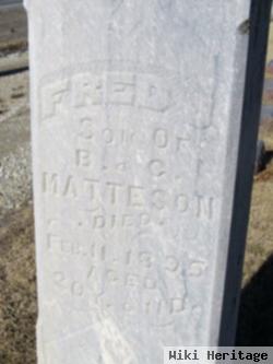 Fred J Matteson