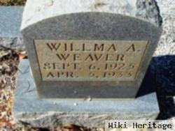 Wilma A. Weaver