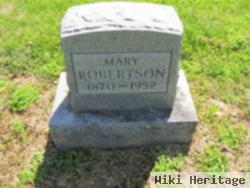 Mary Robertson