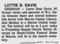 Lottie Lee Bass Davis