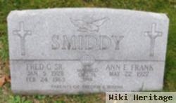 Fred C Smiddy, Sr