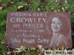 Virginia M Pfeifer Crowley