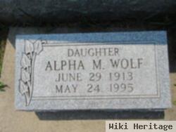 Alpha May Wolf