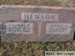 Jennie Bell Amos Henson