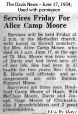 Alice Camp Moore