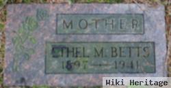 Ethel M Betts