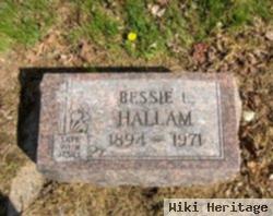 Bessie L Reeves Hallam