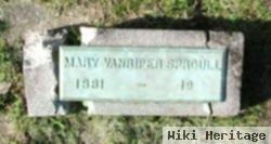 Mary E "may" Van Riper Sproull